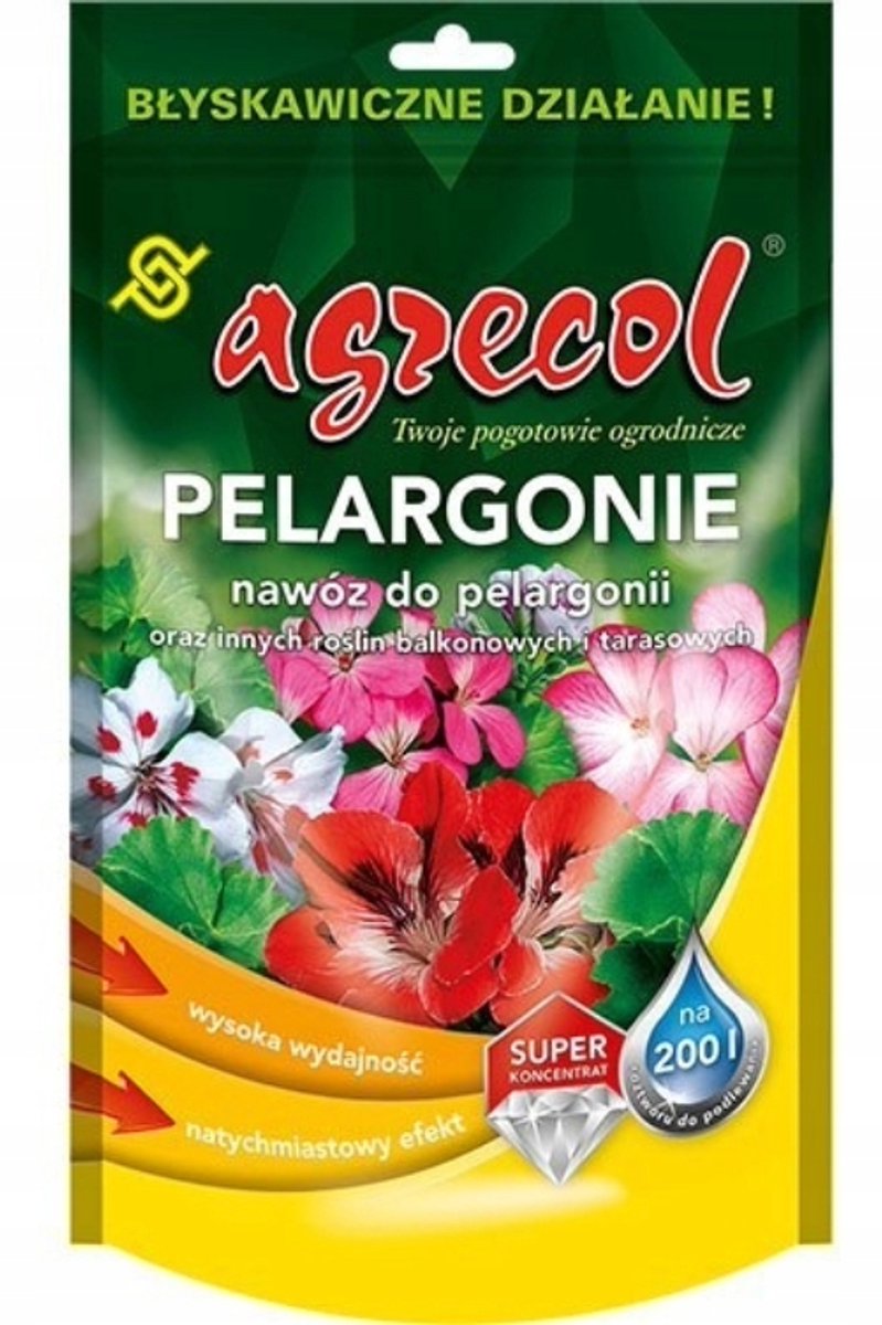 Agrecol - Meststof voor Pelargoniums - Balkonplanten - 200g