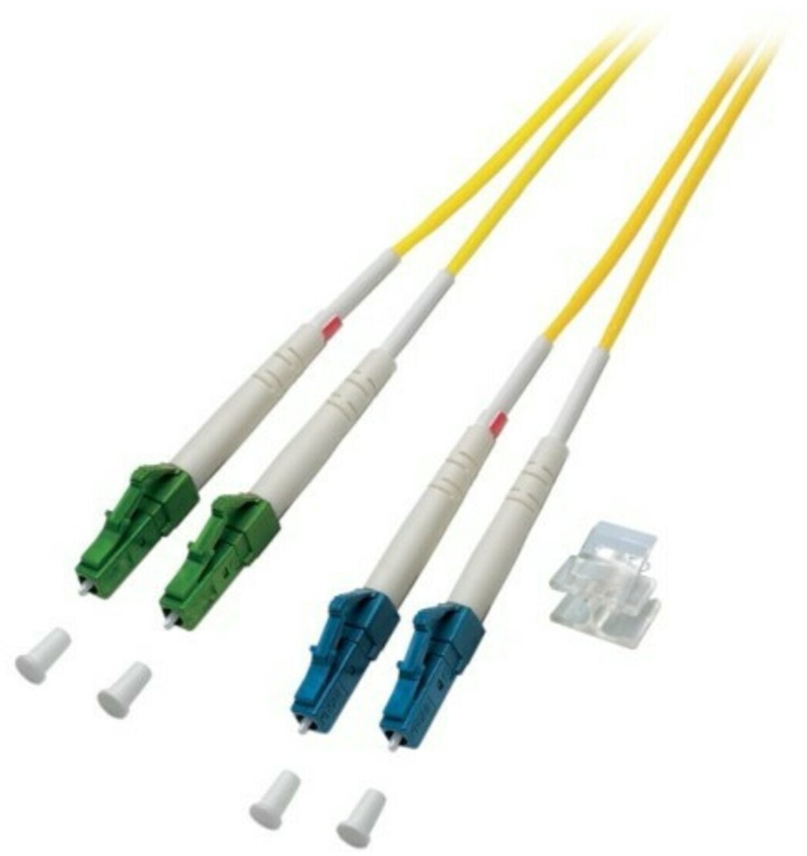 Danicom OS2 duplex glasvezel kabel LC/APC-LC 15m