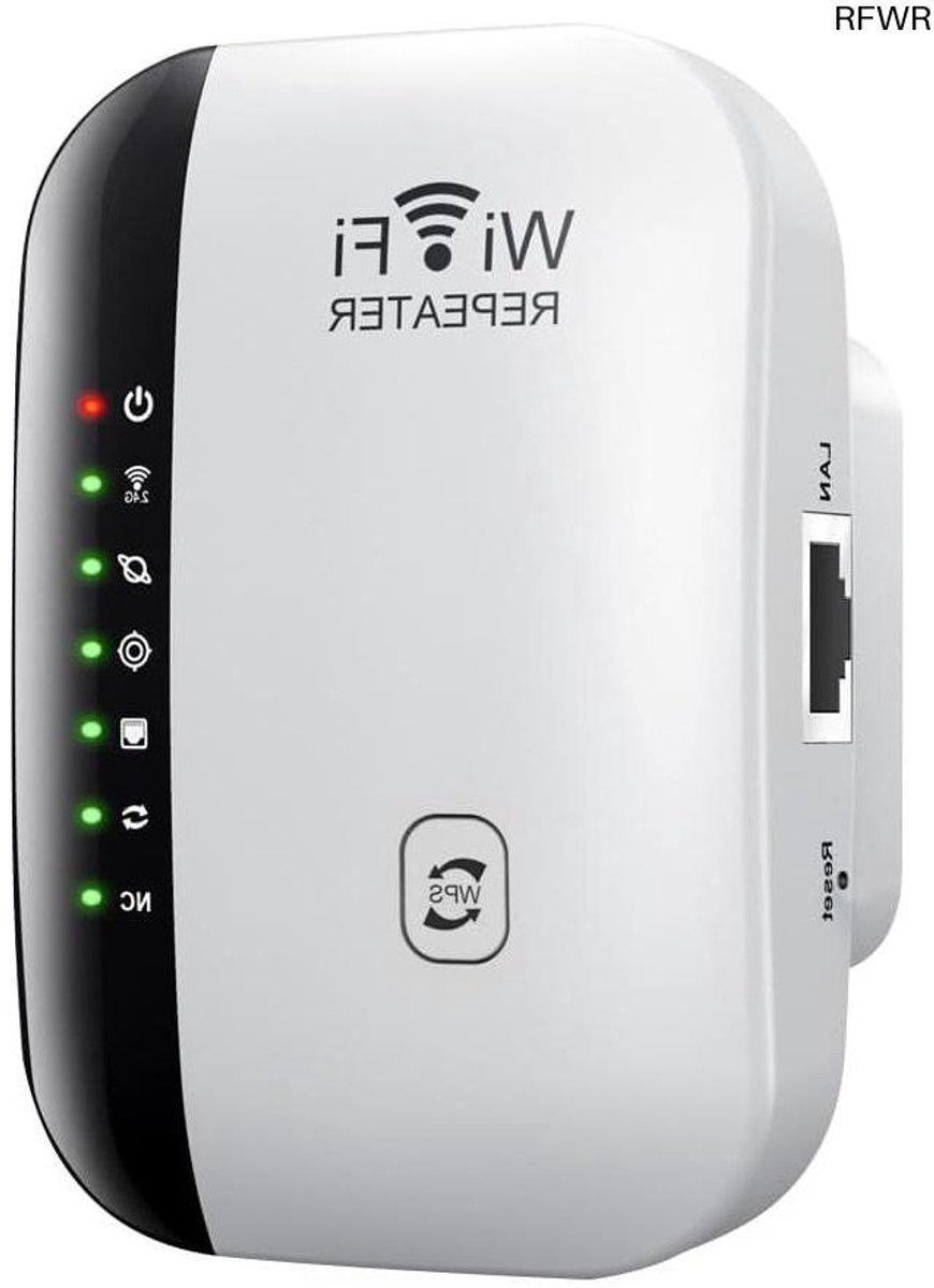 RFWR® Wifi-versterker tot 3000 m² met hoge snelheid en WPS