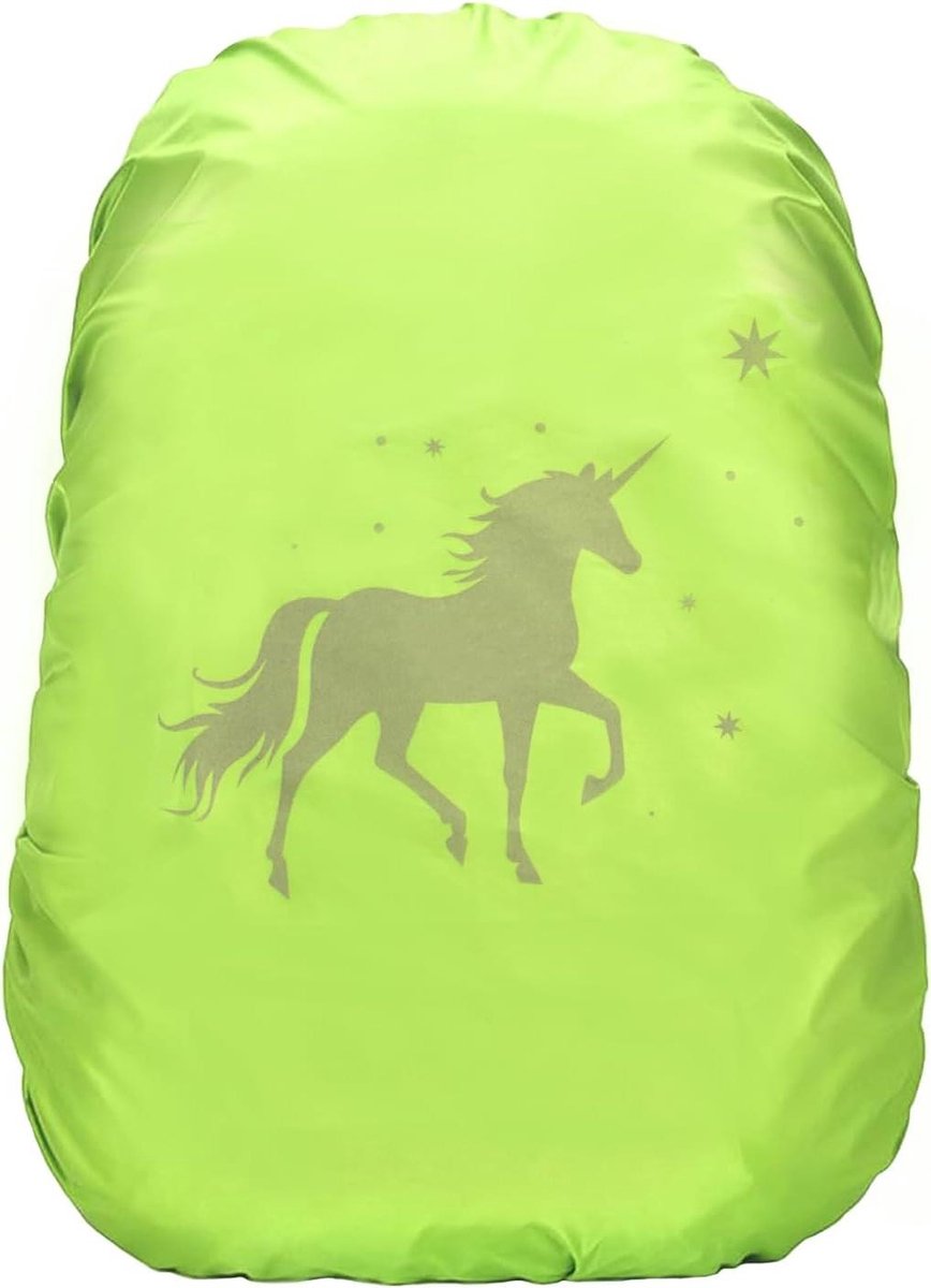 Allecto Plus - Grote 35L rugzak met reflecterende regenhoes en waterdicht design voor outdoor reizen - Groen