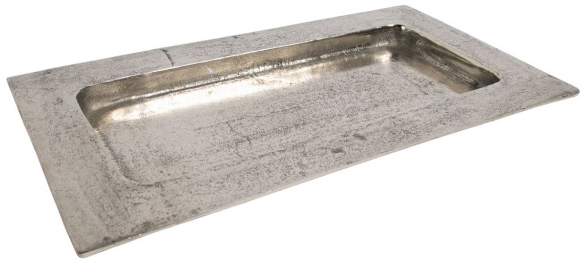 Dienblad rechthoekig zilver h3 43,5x24