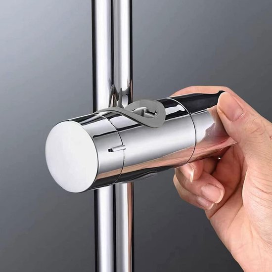 tecuro Glijder schuiver douche houder voor muurstang 18 mm tecuro Glijder schuiver douche houder voor muurstang 18 mm
