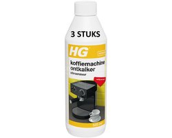 3 x HG koffiemachine ontkalker citroenzuur 500ml