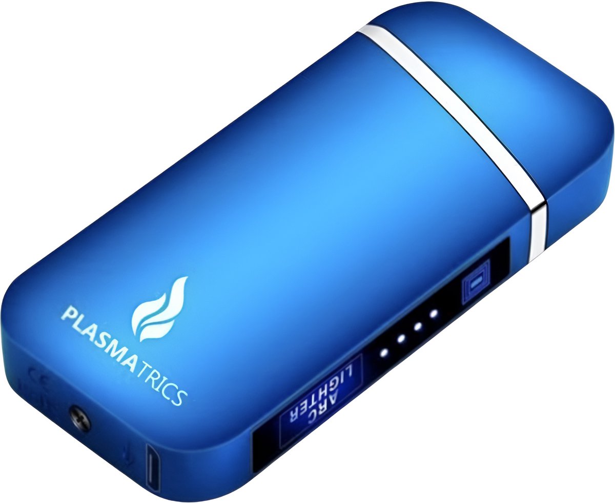 Goedkoopste Elektrische Plasma Aansteker | USB oplaadbaar | Wind en storm bestendig | Voor vuurwerk - Pyro liefhebbers| Plasmatrics - Blauw