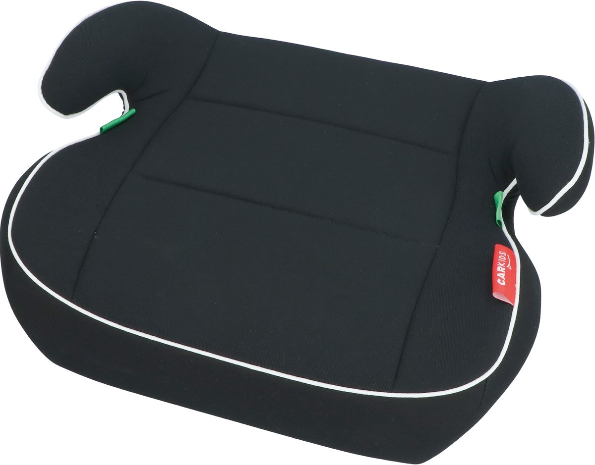Carkids i-size zitverhoger sam - voldoet aan i-size r-129 norm - voor kinderen van 125-150cm - afneembare & wasbare hoes - flexibele installatie - zwart