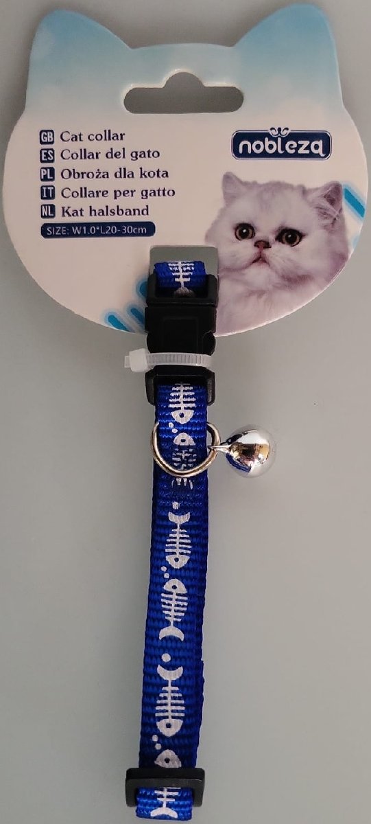 Een prachtige katten halsband. Licht en comfortabel, niet te zacht of te hard en wurg de nek van de kat niet. Ontzettend leuk om voor je eigen huisdier te kopen maar ook leuk om als cadeau te geven.