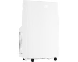 Cooli® S3 - Mobiele Airco – Airconditioning – 12000 BTU – 3-in-1: Koelen, Ventileren, Ontvochtigen – Inclusief Afdichtingskit, Afstandsbediening & Timer – Wit