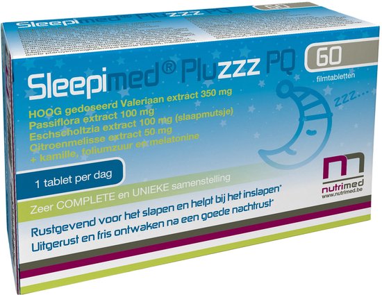 Sleepimed® PluZZZ PQ 60 Gecomprimeerde tabletten