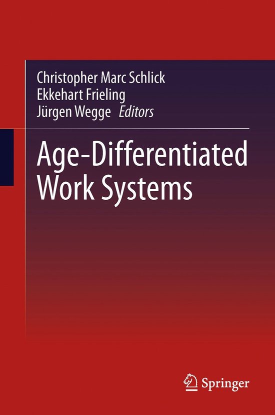 Age-Differentiated Work Systems - cover