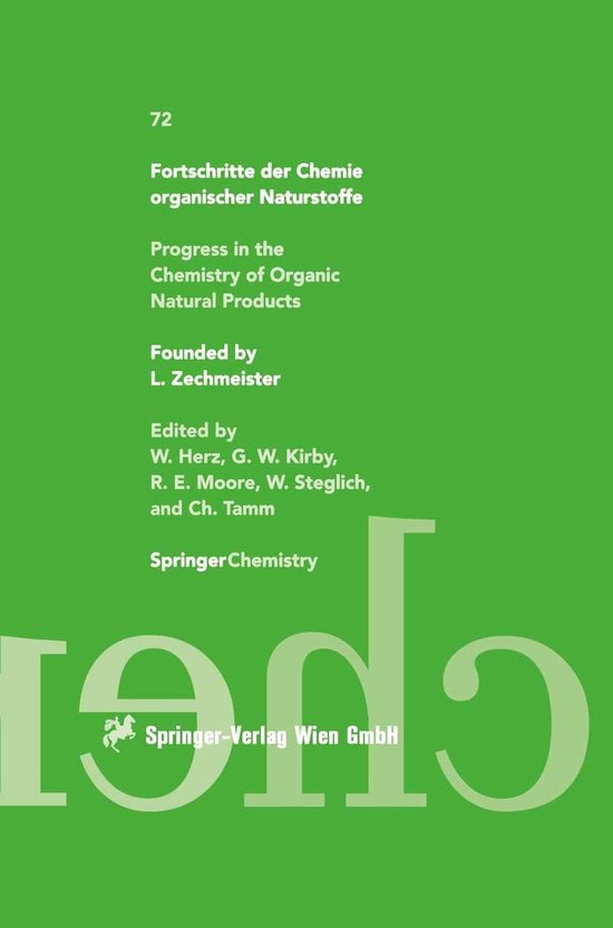 Fortschritte der Chemie organischer Naturstoffe / Progress i ... - cover