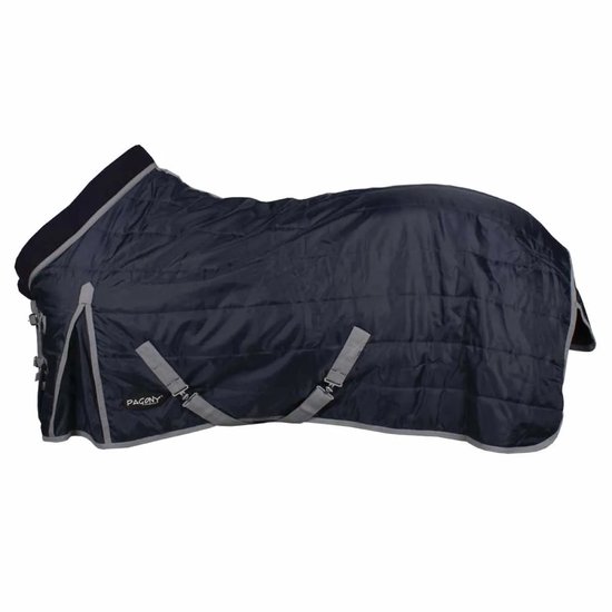 Couverture d'écurie Pagony Collar Blauw taille : 215