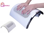Aspirateur de poussière pour manucure – 40 W – 3 Ventilateurs puissants – 2 sacs à poussière inclus – Ergonomique et silencieux – Ensembles de manucure
