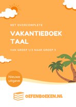 Vakantieboek Taal – Groep 1/2 naar Groep 3 (vernieuwde editie)