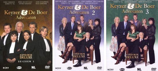 Keyzer & De Boer Advocaten - Complete Serie - Seizoen 1 t/m 3