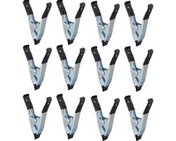Doodadeals® - Papierklemmen – Foldback Clips – Bulldog Clips – Klemwijdte 2 cm – 12 stuks