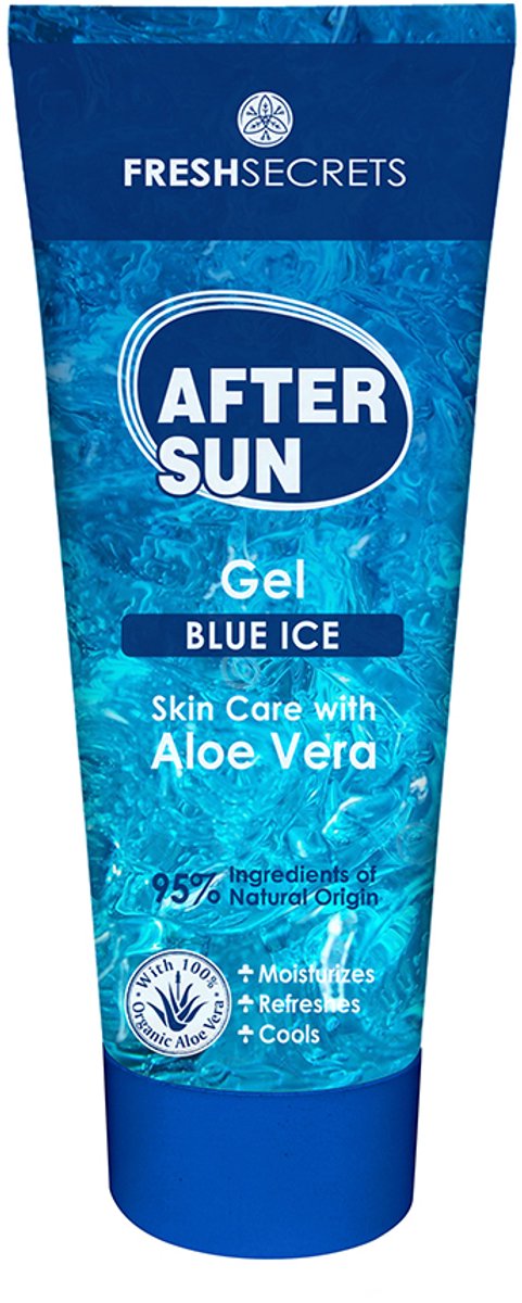 Fresh Secrets After Sun Gel Blue Ice met Aloë Vera 100ml Mini/Reis