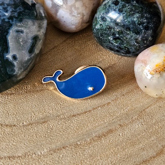 Baleine, épingle, épingle en émail, collection, cadeau, passe-temps et plus