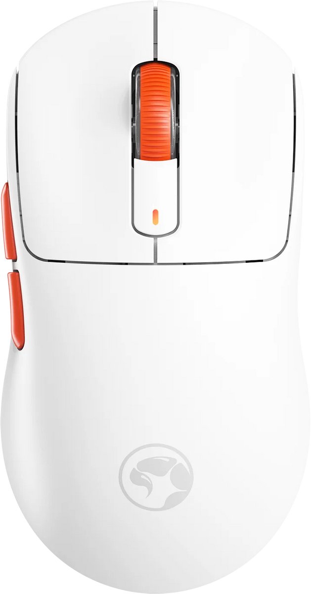 MARVO Niro 60 – White Tri-Mode Wireless Gaming Mouse (2.4 GHz Bluetooth USB-C)