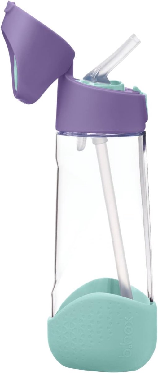 b.box Tritan-Drinkfles en Waterfles - Eenvoudig vast te Houden Fles met Lekvrij Deksel - Cool Modern Kindvriendelijk Ontwerp - Drinkbekers - Volgt de Drinkbeker op - 600 ml