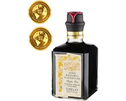 La Vecchia Dispensa Balsamico Azijn Gold Label – 250ml – Dikke Balsamico di Modena – Premium Zoet & Rond – P.G.I. Gecertificeerd