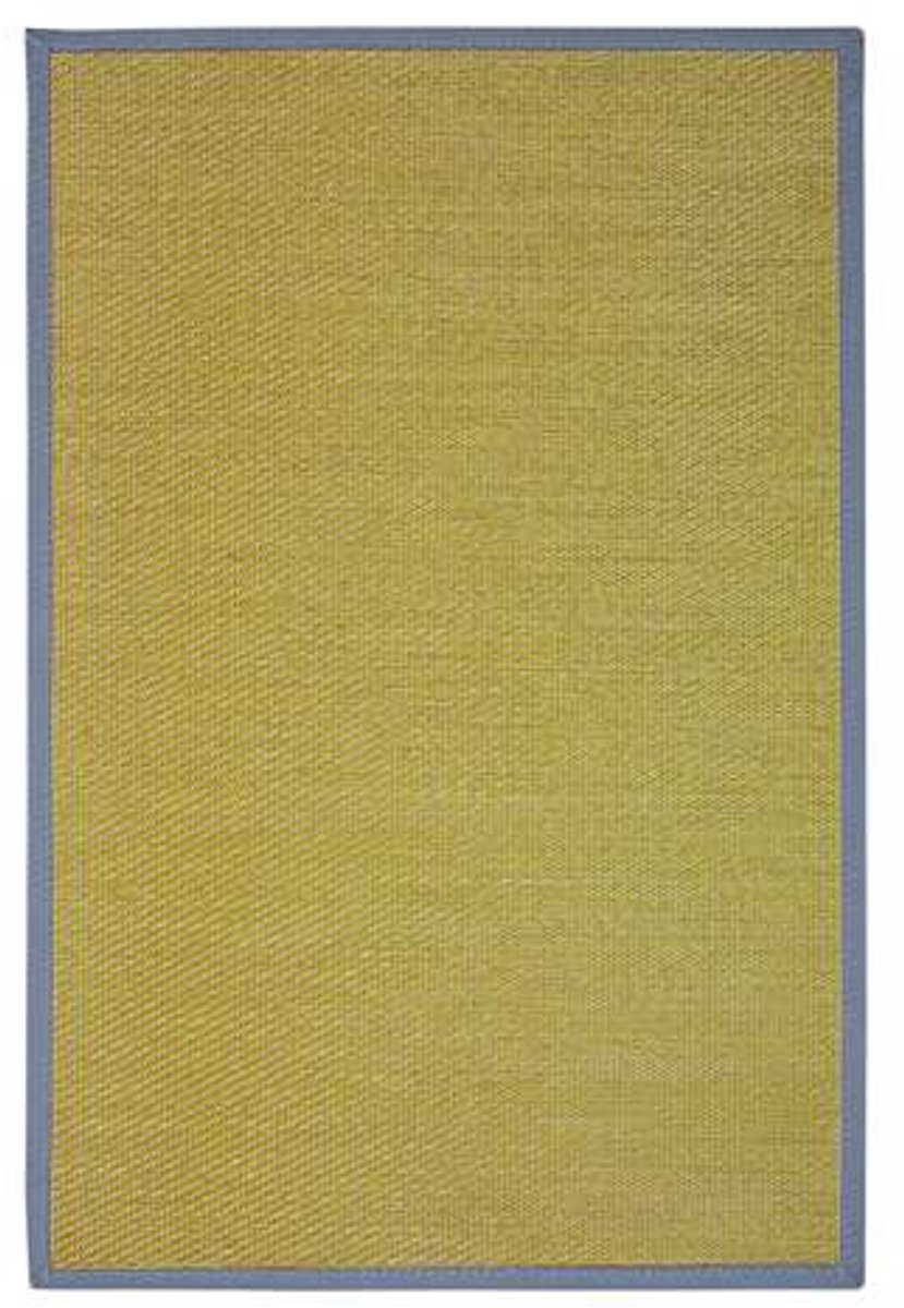 Storesdeco Premium vinyl vloerkleed met bies, antislip en sterk – Groen, 80 x 150 cm