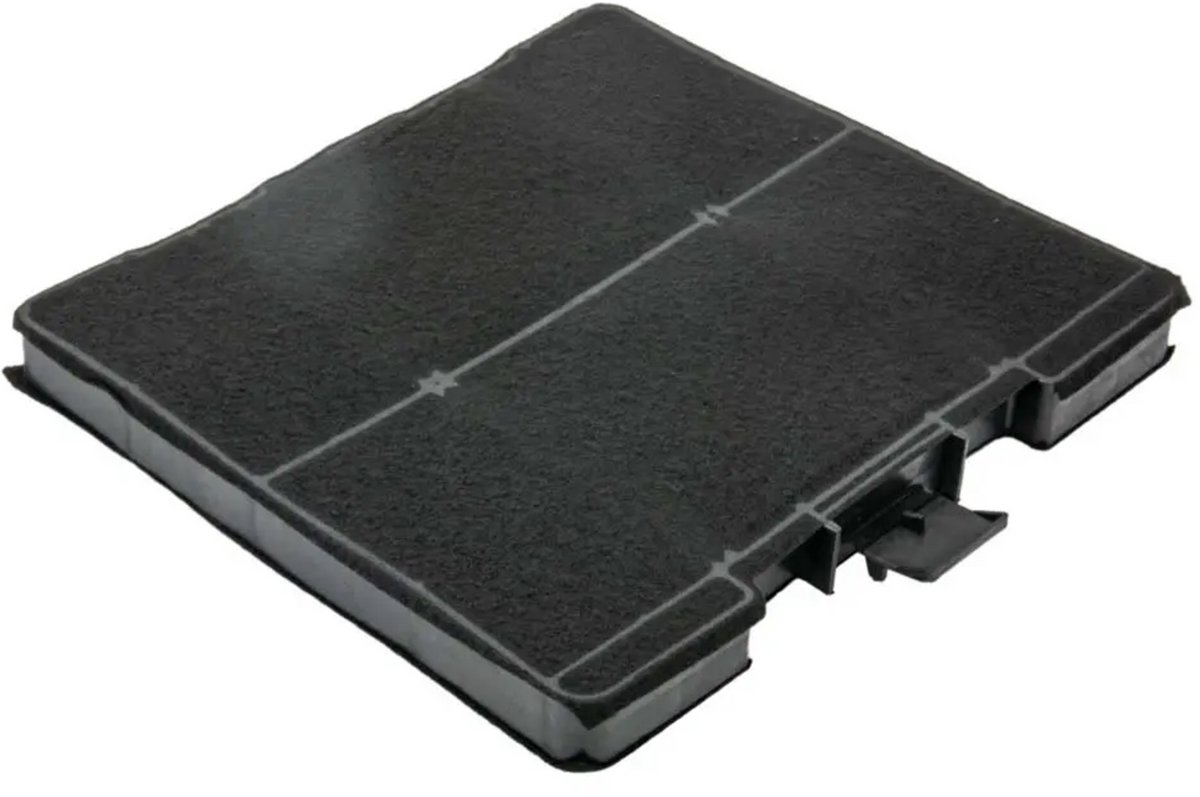 Multaparts® koolstof filter afzuigkap 23,6 x 22 x 2,3 cm | Filtercassette met actief kool om geurtjes tegen te gaan | Alternatief voor Bosch / Siemens DHZ532601, LZ53251, 00705431