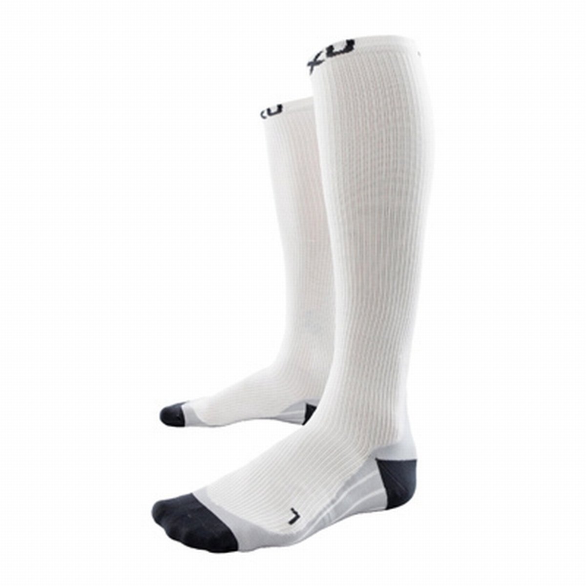 2XU - Compression Race Sportsokken - Wit - Maat M