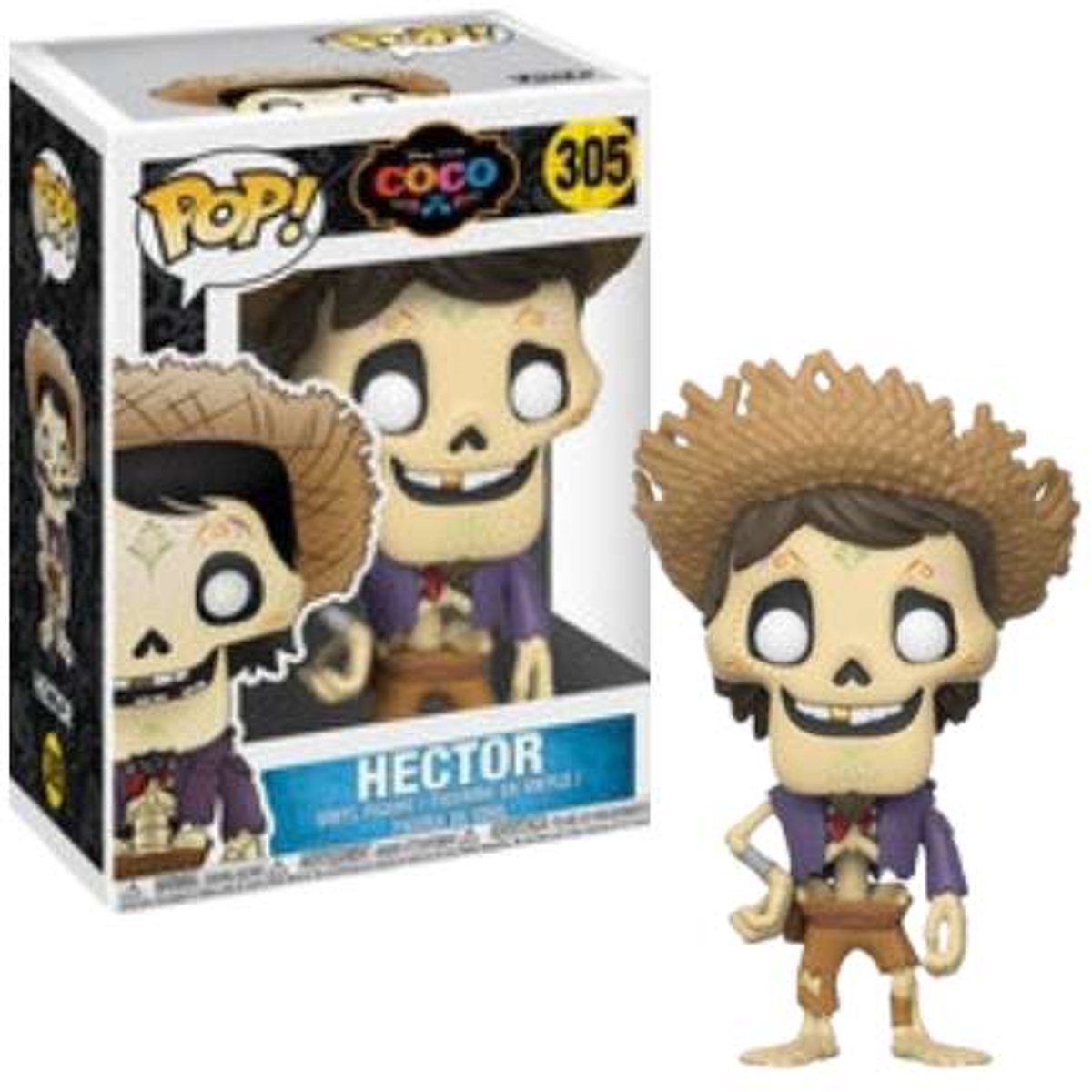 funko pop coco リメンバーミー Pixar ヘクター エルネスト Funko Pop! Disney Pixar Coco: Hector #305 | bol