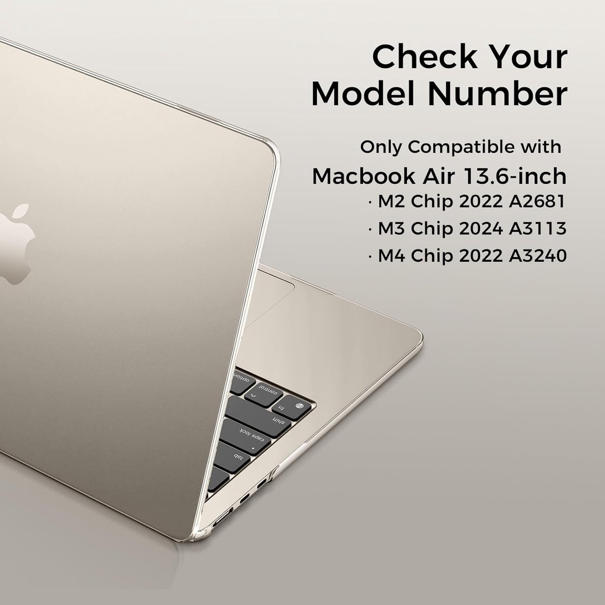 Coque MacBook Air 13" - Compatible M2, M3, M4 - Vert Minuit Mat