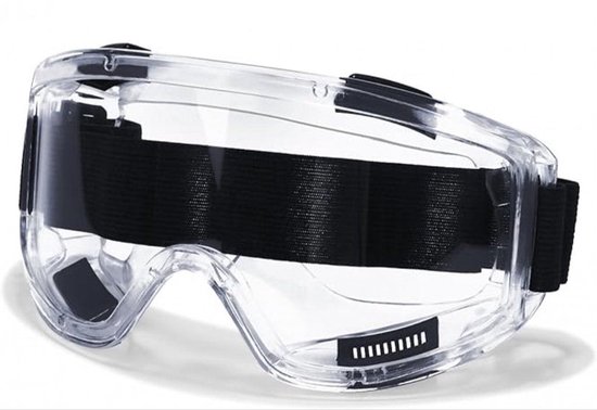 Rekx® - Lunettes de sécurité à large visibilité - Lunettes ventilées - Protection complète des yeux - Surlunettes