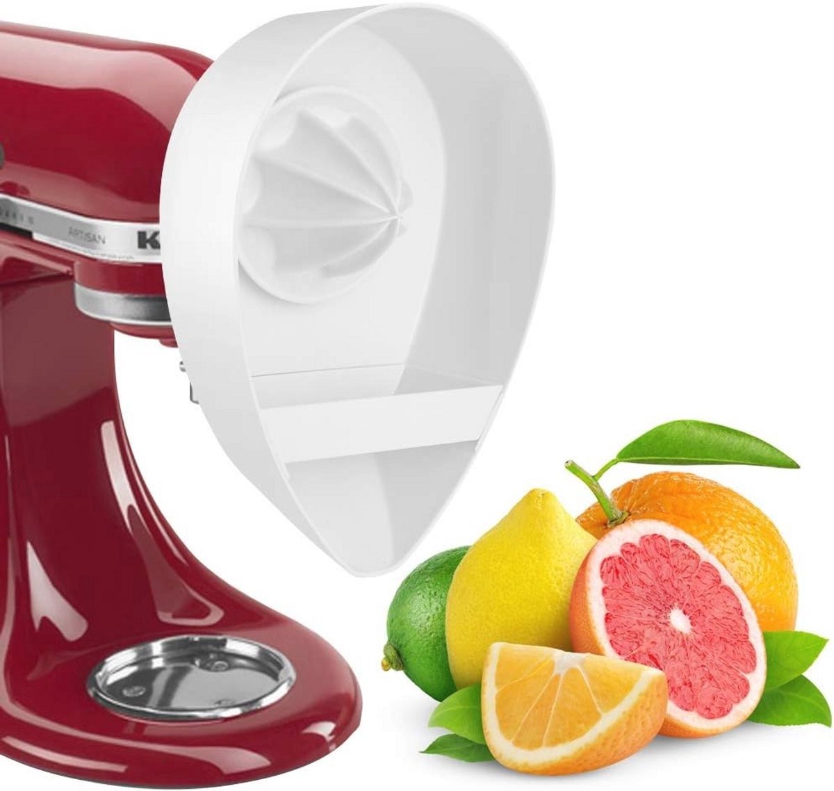 QPFO® Citruspers Opzetstuk voor Keukenmixer - Universeel Sapcentrifuge Accessoire voor Mixers