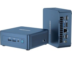 GEEKOM IT12 Edition Mini-pc met - i5-12450H (8 kernen, 12 threads, tot 4,4 GHz) - 16 GB DDR4 RAM, 512GB SSD - mini-pc Windows 11 Pro met SD-kaartlezer - Wi-Fi 6E, BT5.2, 2 x USB4, 8K - Mini Computer,Game PC,pc voor gam