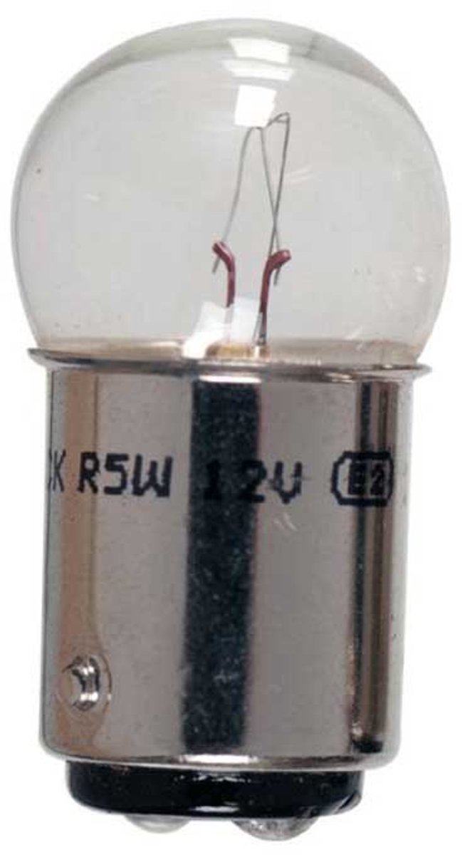 Euromarine Ba15d Hulp Lamp 12v 5w 2 Eenheden Transparant
