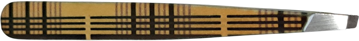 Baruffaldi - Professional - Pincet - Schuine Punt - Retroprint - 9,5cm.
