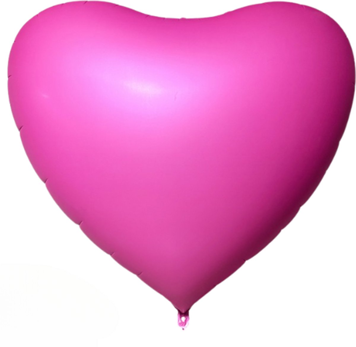 Giant heart foil balloon - folieballon groot - 172cm - 68 inch - roze - hart