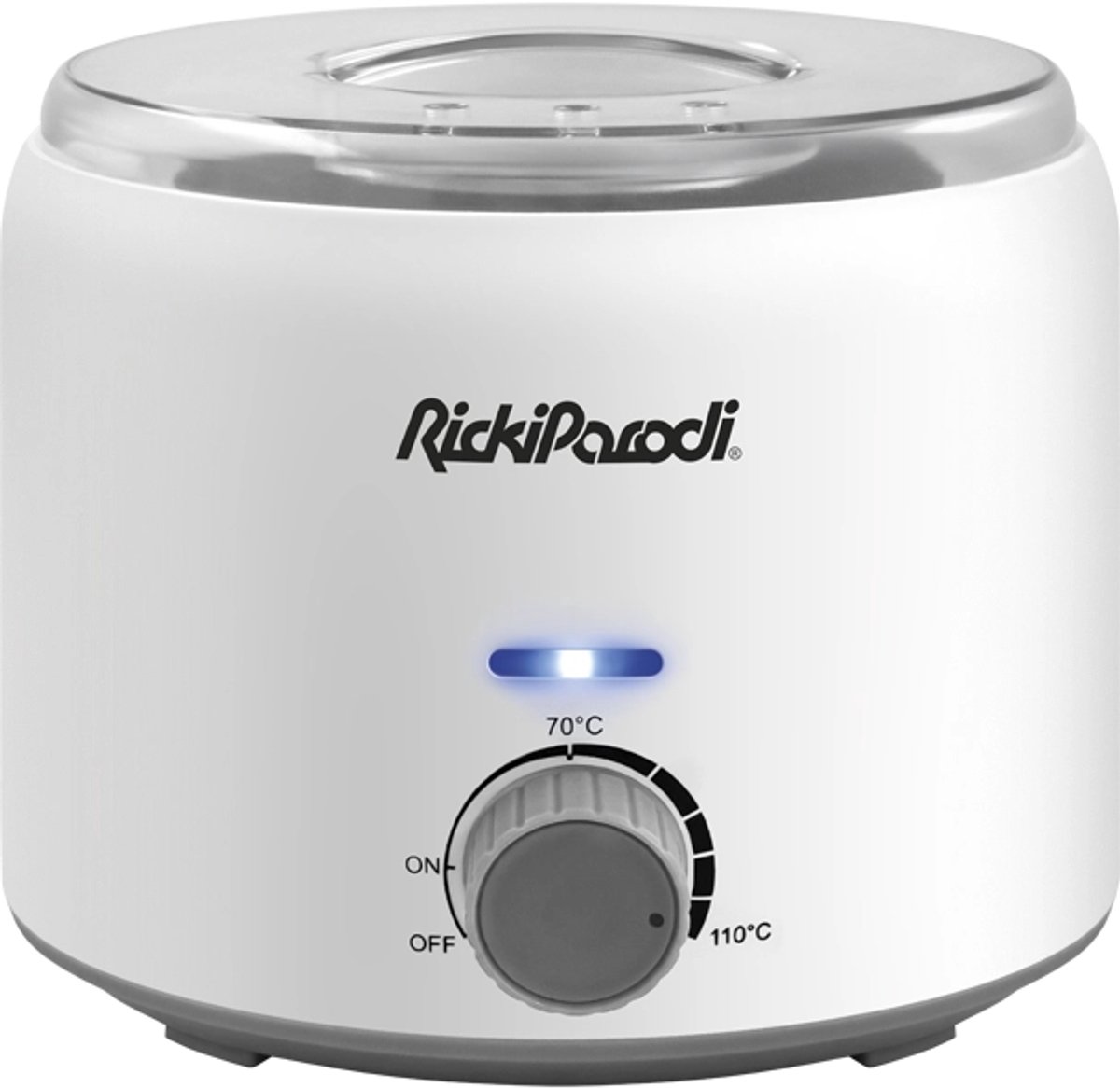 RickiParodi PrimeWax 400 – Professionele Waxverwarmer 400g – Voor Harde & Strip Wax – Met Silicone Inzet & Temperatuurregelaar
