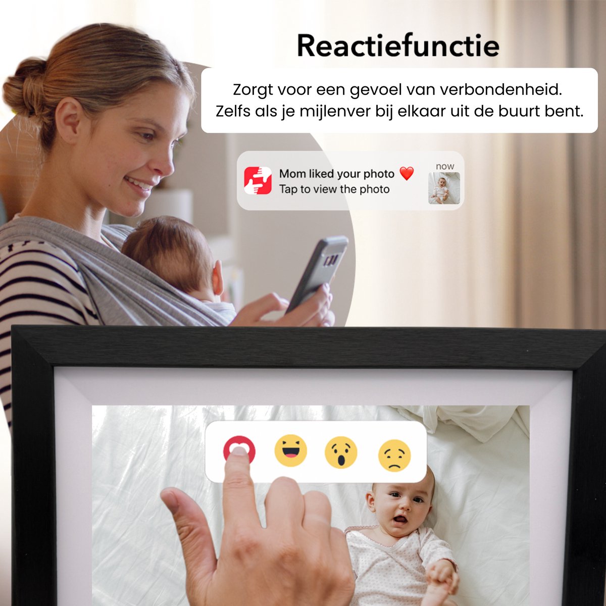 UMBRION 10.1" Digitale Fotolijst WiFi thumbnail 6