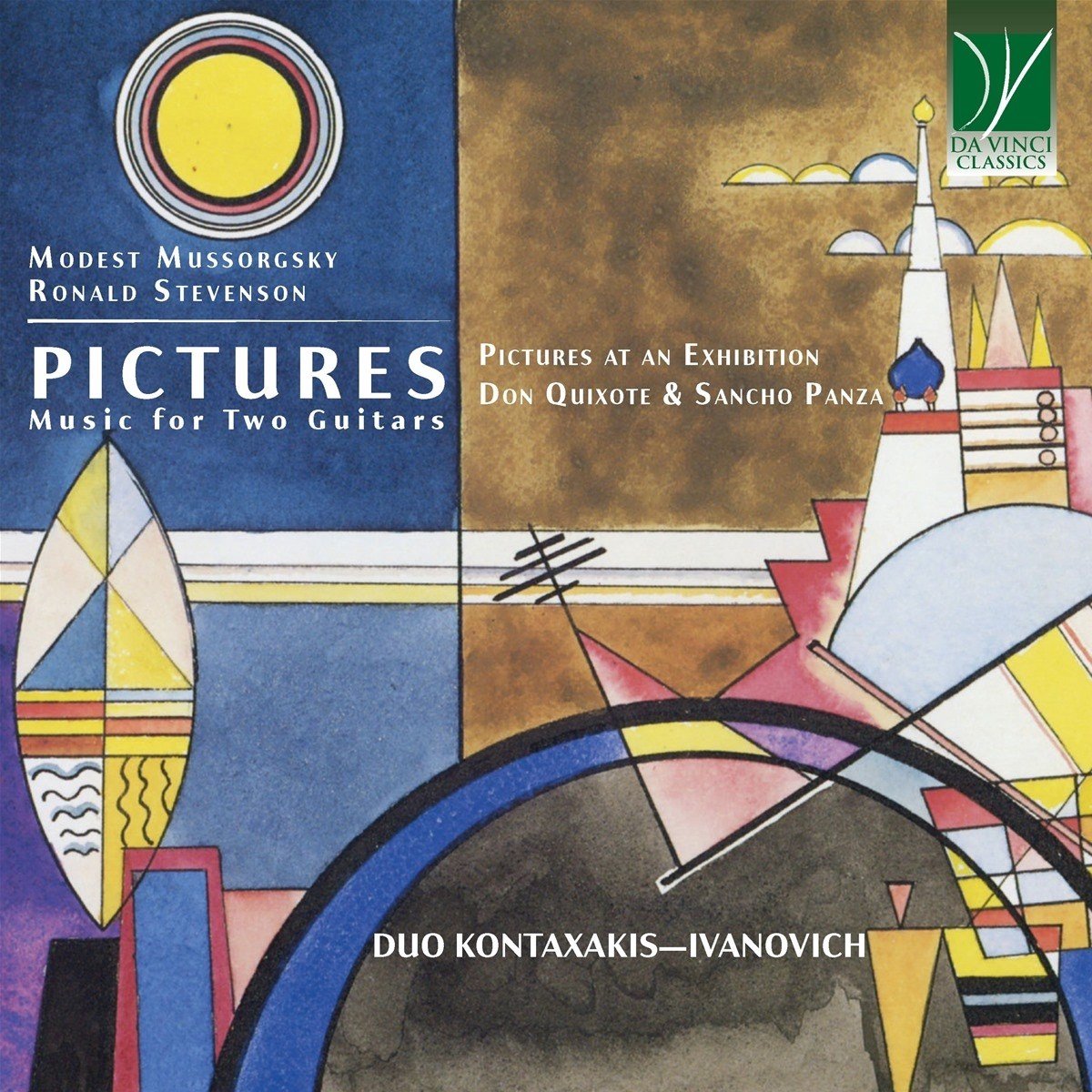 Duo Kontaxakis-Ivanovich - Mussorgsky / Stevenson: Pictures, Music For Two Guitars (CD)