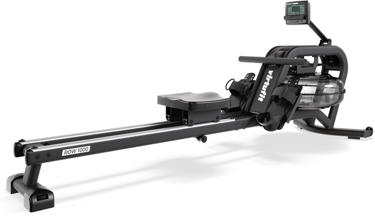 Afbeelding 2 van VirtuFit Roeitrainer - Pro Water Resistance Row 1000 Roeimachine - Water Roeitrainer voor Thuis- Roeitrainers - Hartslagfunctie - Inklapbaar