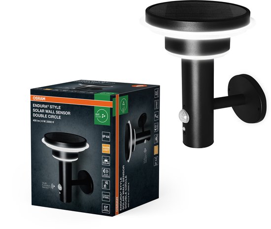 Tuinlamp op zonne-energie met sokkel in roestvrij staal 24 st. in