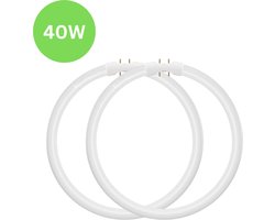 2x TL5 Ronde TL-buis 40W – 2GX13 (4-pins) Ø 30cm – 840 Koel Wit – Vervangt Philips/Osram