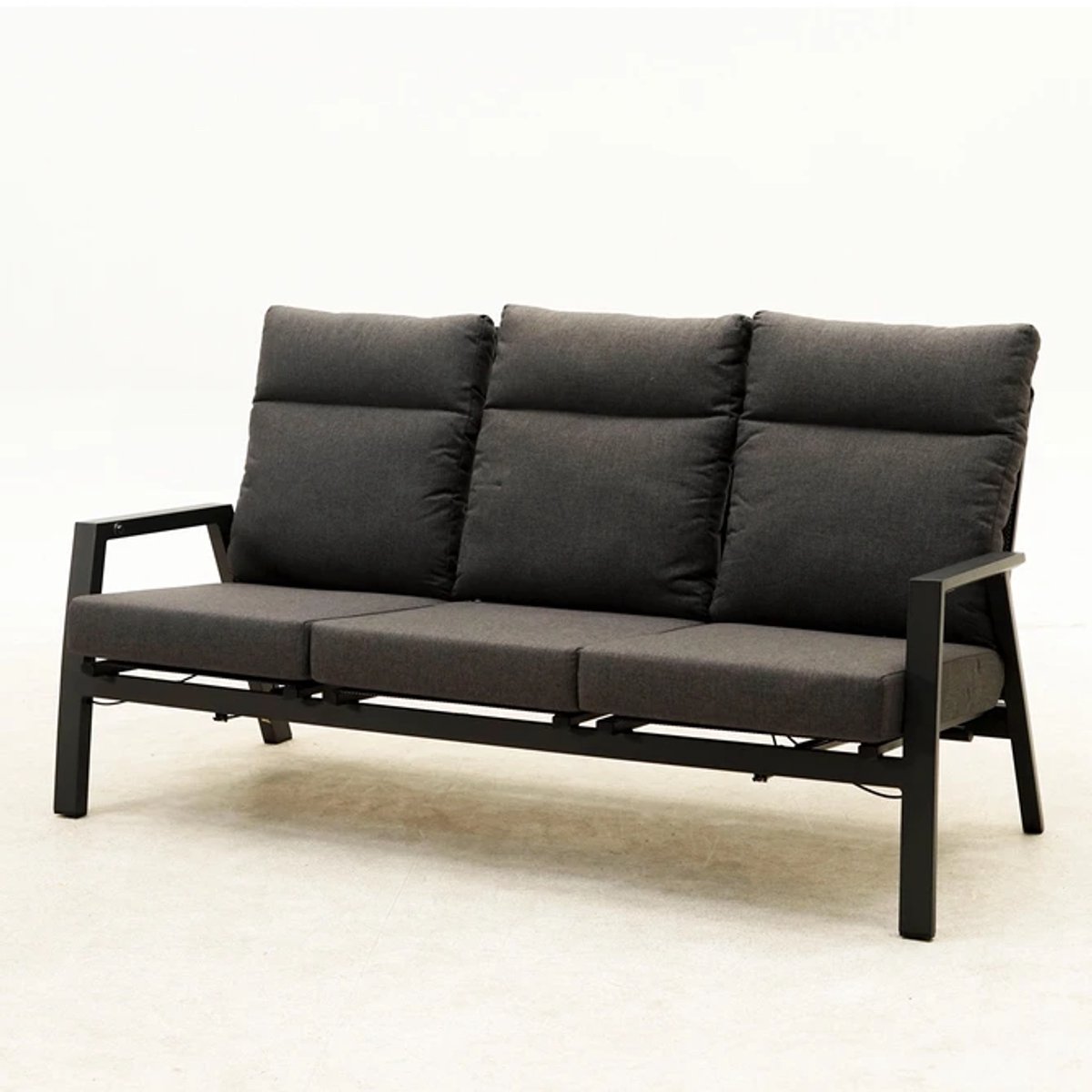 Loungeset Ohio 3-zitsbank met 2 loungestoelen
