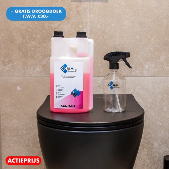 FRM Probiotica Sanitair startpakket - Natuurlijk, Veilig & Krachtig - Werkt 7 dagen door - Voor Badkamer & Toilet