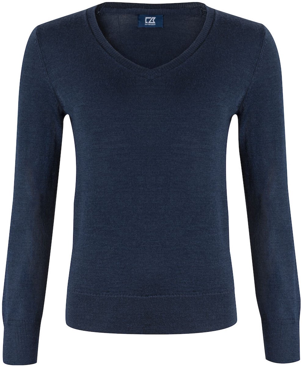 Cutter & Buck Vernon V-neck Dames 355433 - Dark Navy - L