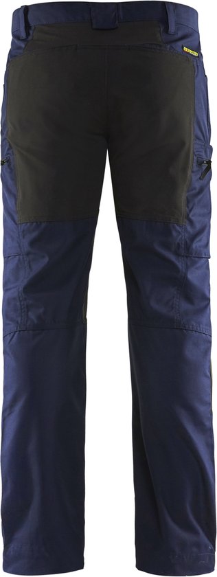 Pantalon de travail Blaklader 14591845 Pantalon de travail stretch Service Bleu marine / noir NL: 58 BE: 52
