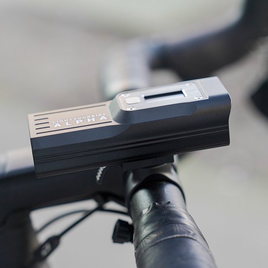Lightyourbike ALPHA 2000 Fietslamp - LED fietsverlichting - powerbank 10.000 mAh — afbeelding 4