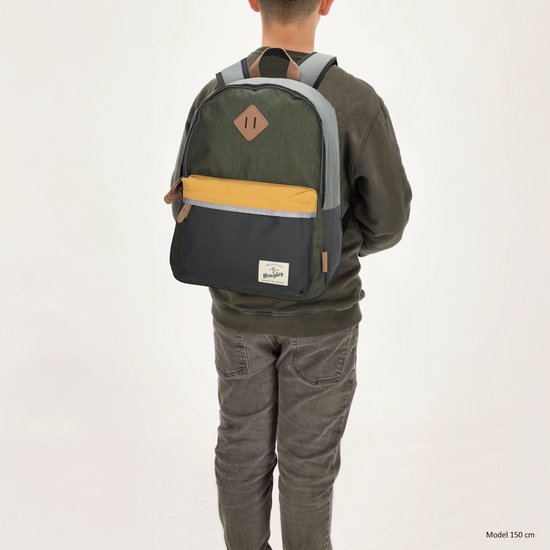Beagles Originals Mulit Color Rugzak - School Tas - Rugtas - Kinderrugzak - 6-10 Jaar - Tablet Vak - Chromebook Vak - Grijs
