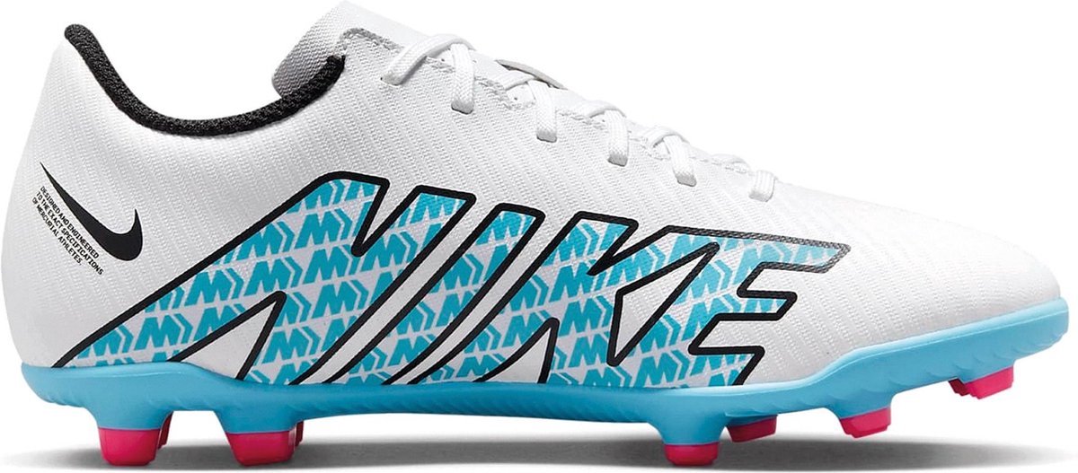 Vapor 15 Club Voetbalschoenen - Unisex - Wit Blauw - Maat 33.5