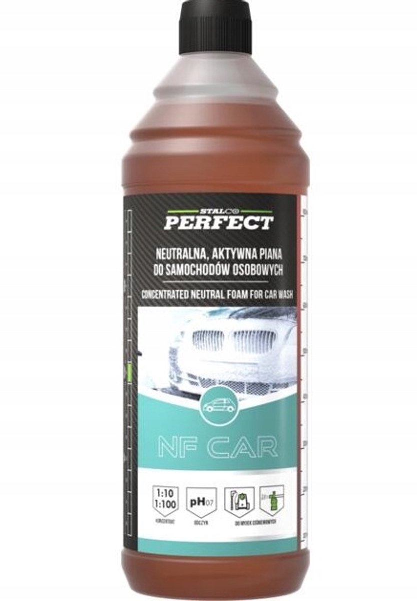 Stalco - Autopoetsmiddel - Neutrale Actieve Schuim - 1L - pH-neutraal