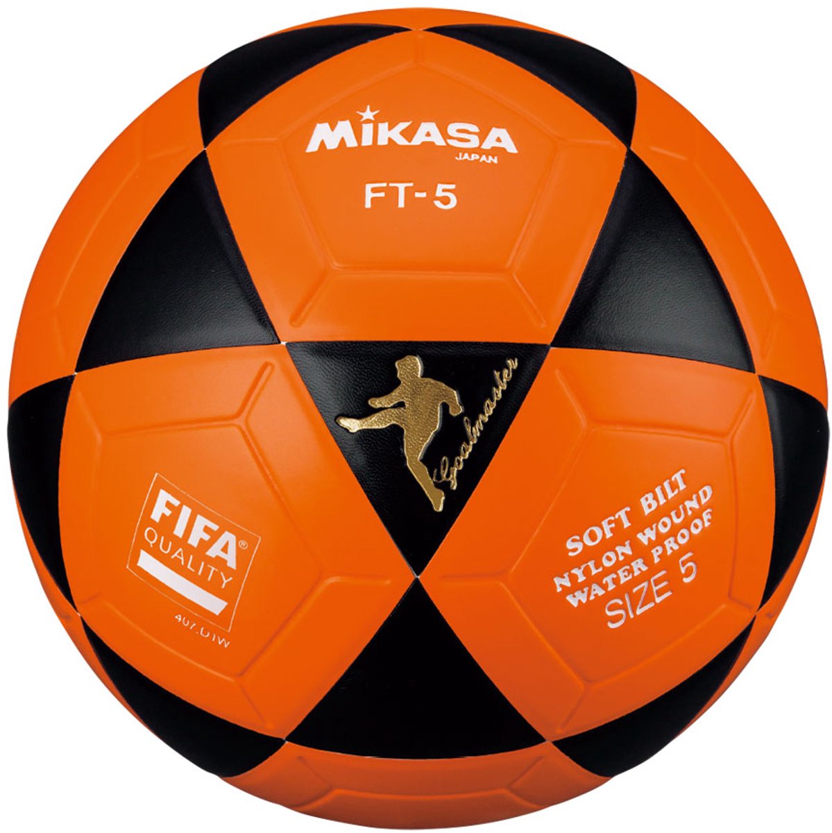 Mikasa Voetbal FT-5 Goalmaster Oranje – Zwart